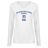 Thumbnail image for  Womens White Long Sleeve V Neck Tee