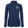 Thumbnail image for  Womens Navy Fleece Full Zip Jacket