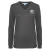 Thumbnail image for  Womens Charcoal Heather VNeck Sweater
