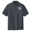Thumbnail image for  Extended Charcoal Silk Touch Polo