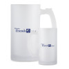 Thumbnail image for  Full Color Decorative Frosted Glass Mug 16oz