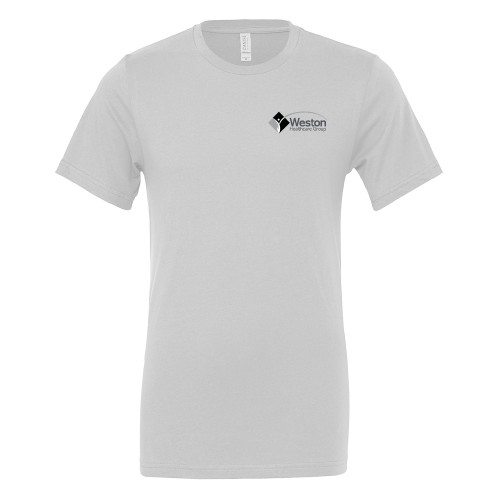 Bella + Canvas White Jersey Cotton T Shirt-Weston Healthcare