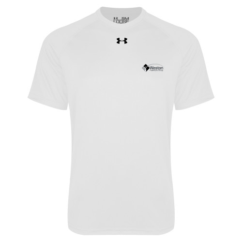 Under Armour White Tech Tee-Weston Healthcare