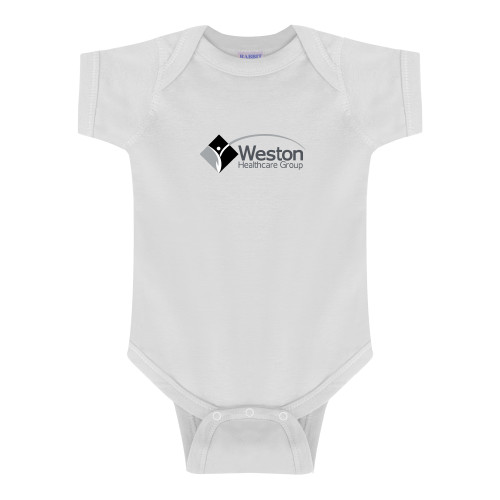 White Infant Onesie-Weston Healthcare