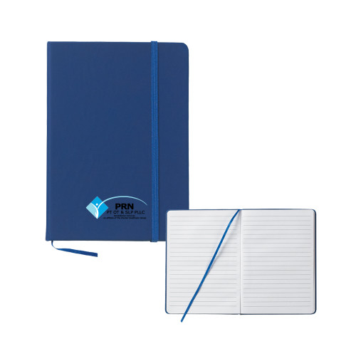 5x7 Blue Hard Cover Journal-PRN