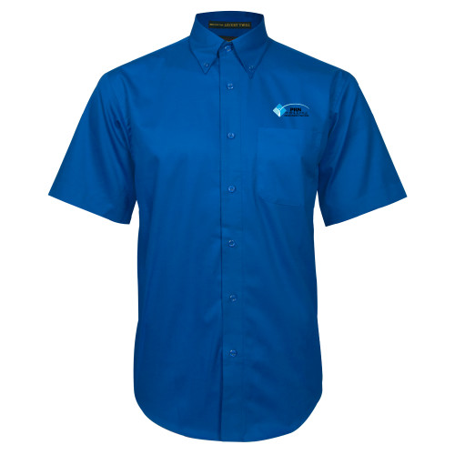 Royal Twill Button Down Short Sleeve-PRN