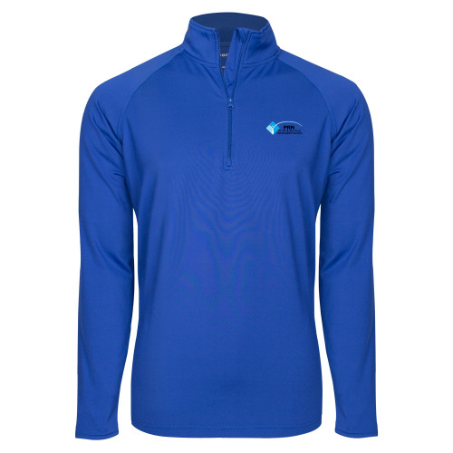 Sport Tek Royal Sport Wick Stretch 1/2 Zip Pullover-PRN