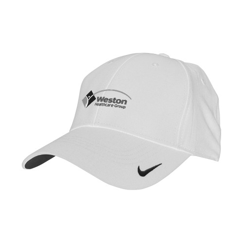 Nike White Swoosh Legacy 91 Hat-Weston Healthcare