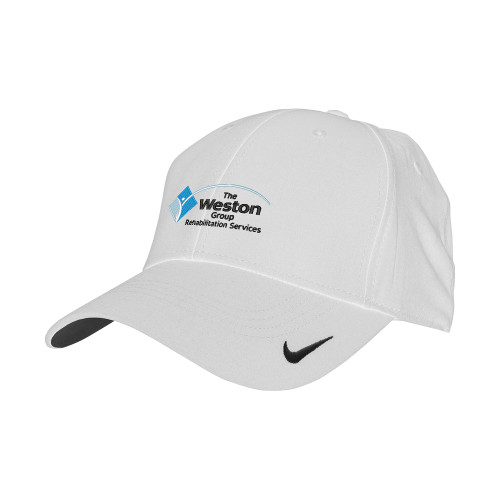 Nike White Swoosh Legacy 91 Hat-The Weston Group