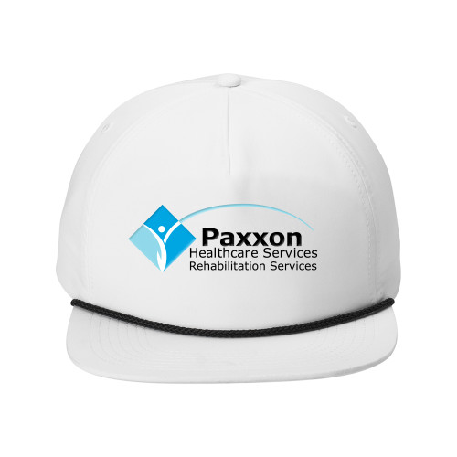 Retro White/Black Rope Cap-Paxxon