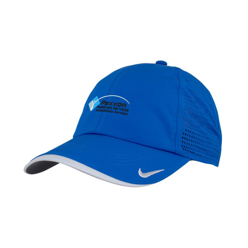 Nike Royal Dri Fit Perforated Hat-Paxxon