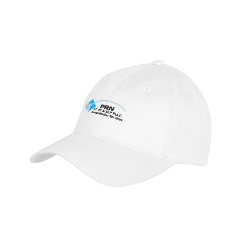 Youth White Pro Style Hat-PRN