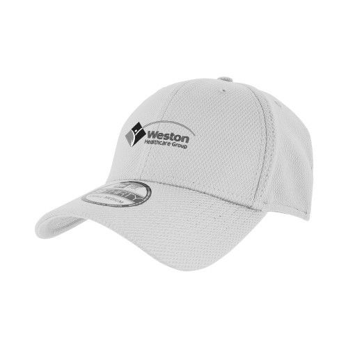 New Era White Diamond Era 39Thirty Stretch Fit Hat-Weston Healthcare
