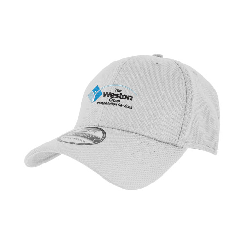 New Era White Diamond Era 39Thirty Stretch Fit Hat-The Weston Group