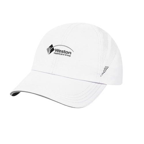 White Performance Cap-Weston Healthcare