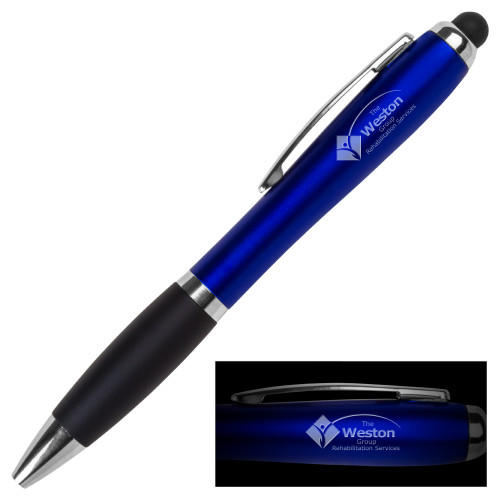 LIGHT UP LOGO Royal Stylus Pen-The Weston Group Engraved