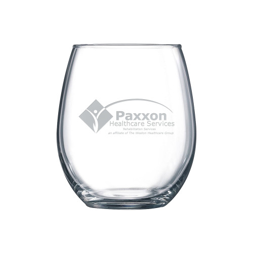 Libbey Stemless Glass 17oz-Paxxon Engraved