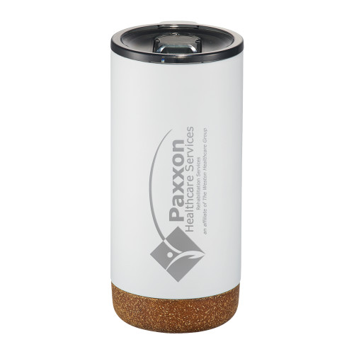 Valhalla Vacuum Insulated White Tumbler 16oz-Paxxon Engraved