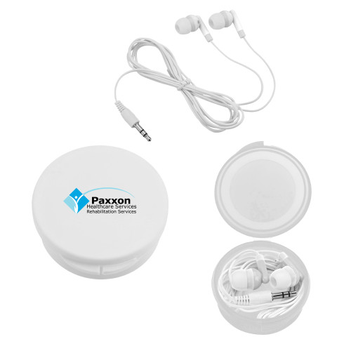 Ear Buds in White Case-Paxxon