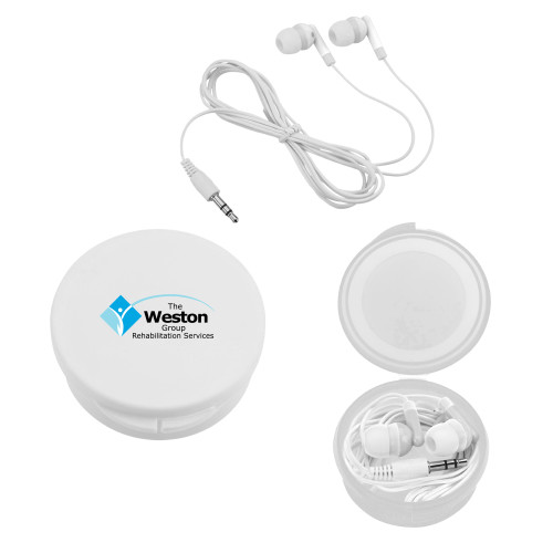 Ear Buds in White Case-Paxxon