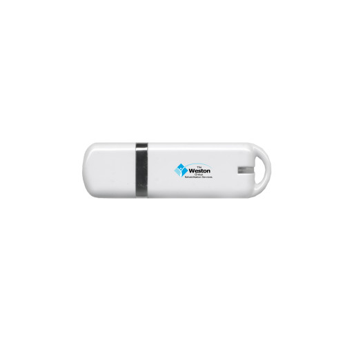 USB White Pen Drive 4G-Paxxon