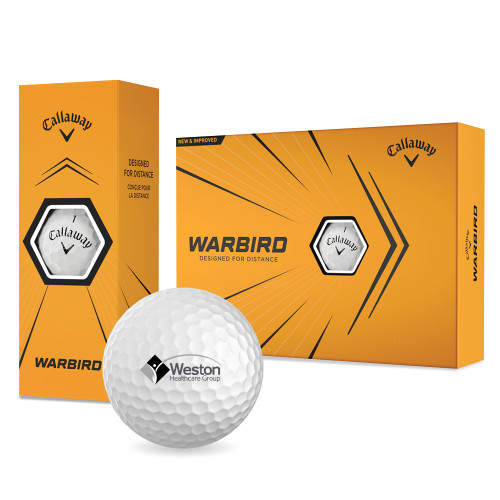 Callaway Warbird Golf Balls 12/pkg-Weston Healthcare
