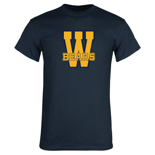  Navy T Shirt - W Bears
