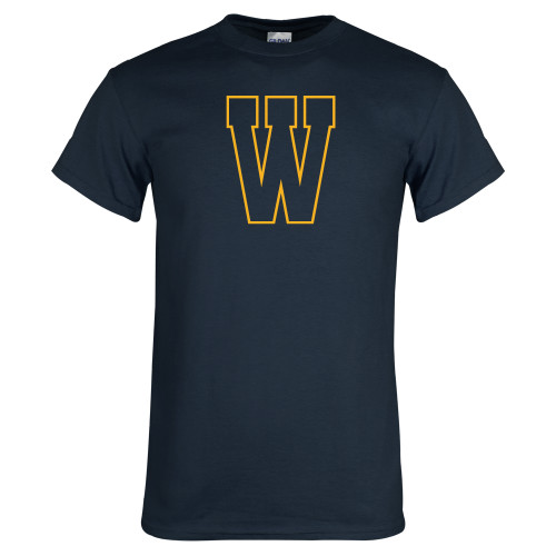  Navy T Shirt - W Logo