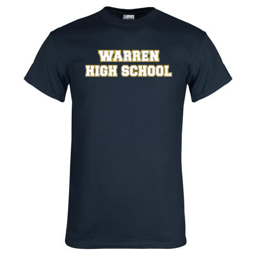  Navy T Shirt - Warren High School
