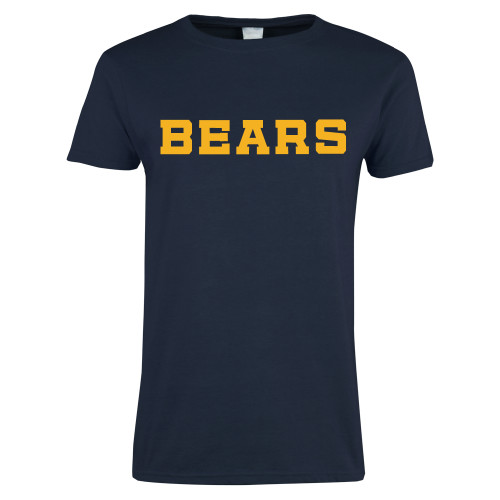  Womens Short Sleeve Navy Tee - Bears