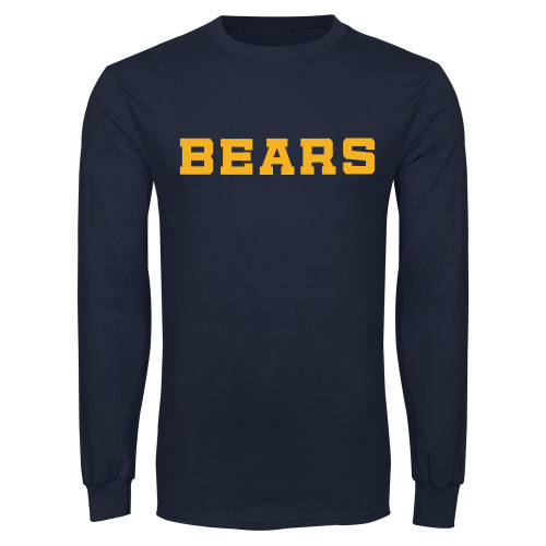  Navy Long Sleeve T-Shirt - Bears