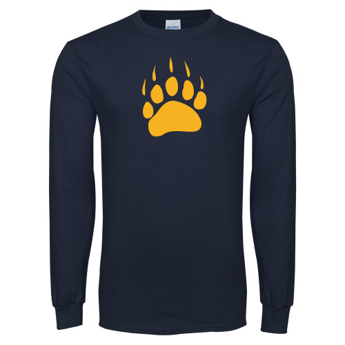  Navy Long Sleeve T-Shirt - Bear Paw