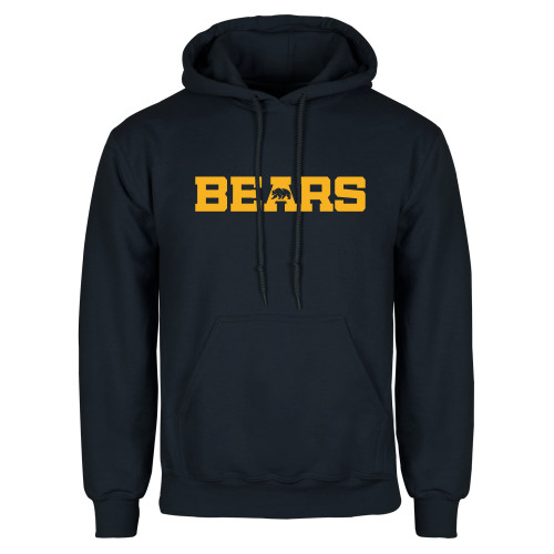  Navy Fleece Hoodie - Bears Logo