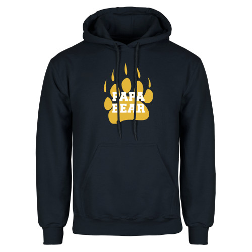  Navy Fleece Hoodie - Papa Bear