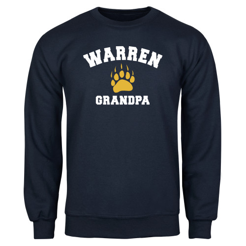  Navy Fleece Crew - Grandpa