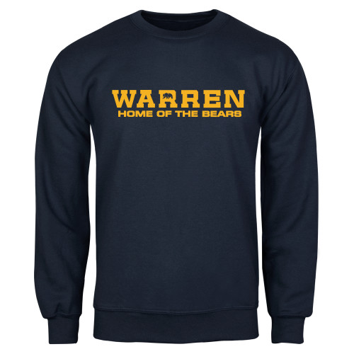  Navy Fleece Crew - Home of the Bears
