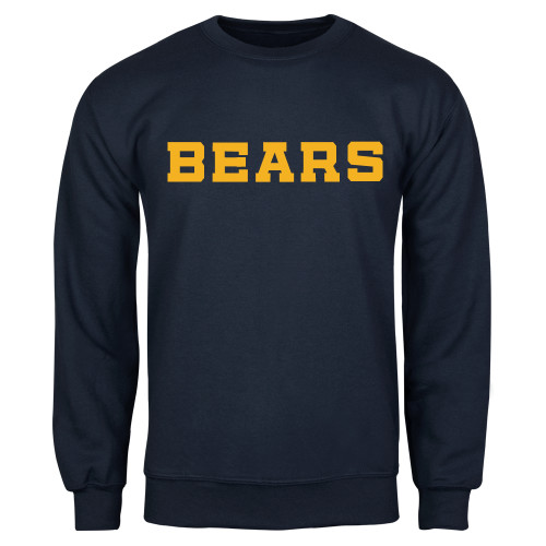  Navy Fleece Crew - Bears