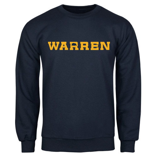  Navy Fleece Crew - W Bears