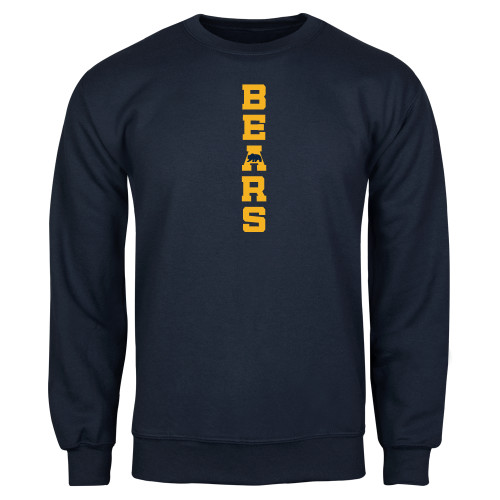  Navy Fleece Crew - Bears with Bear