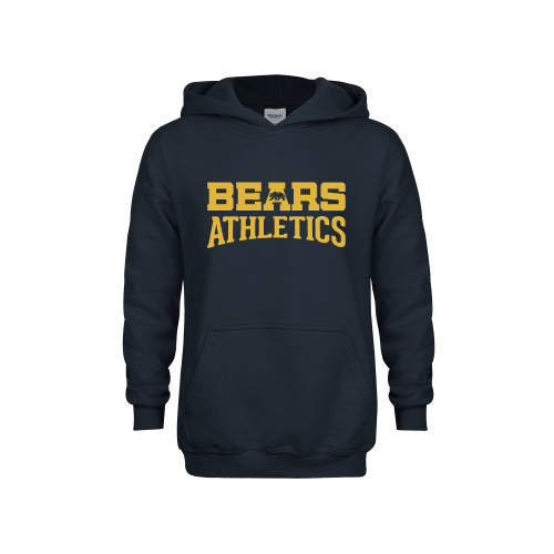  Youth Navy Fleece Hoodie - Bears Athletics