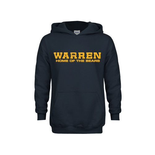  Youth Navy Fleece Hoodie - Home of the Bears