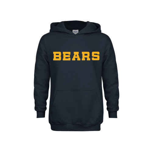  Youth Navy Fleece Hoodie - Bears