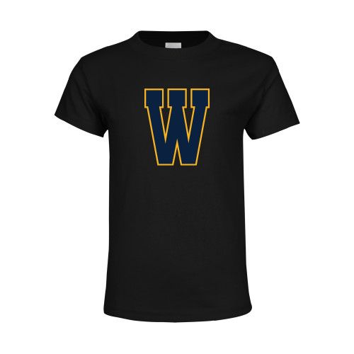  Youth Black T Shirt - W Logo