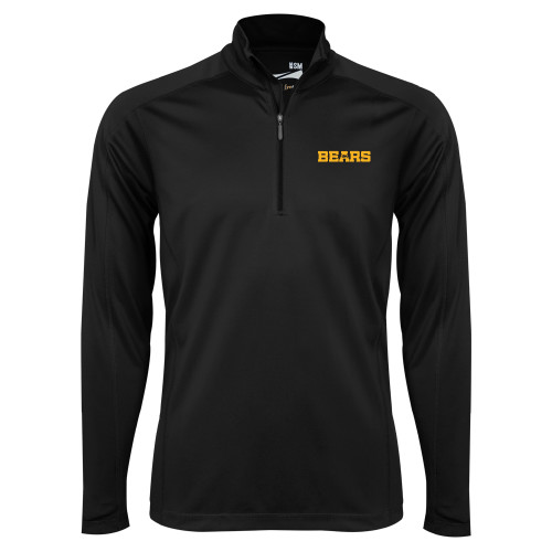  Syntrel Black Interlock 1/4 Zip - Bears Logo