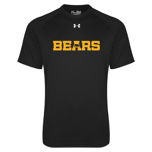  Under Armour Black Tech Tee - Bears Logo