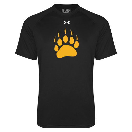  Under Armour Black Tech Tee - Bear Paw
