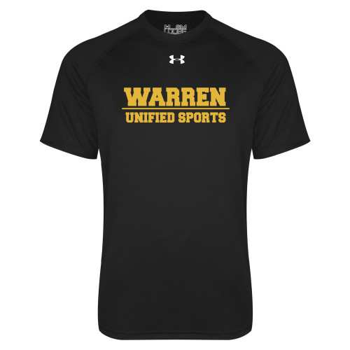  Under Armour Black Tech Tee - Warren Unified Sports