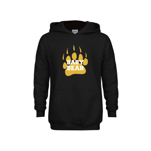  Youth Black Fleece Hoodie - Baby Bear