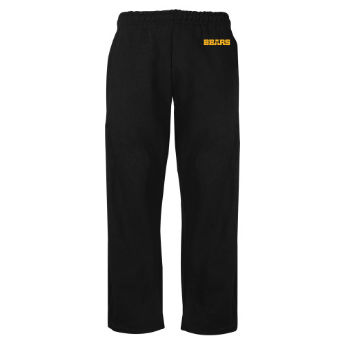  Black Fleece Open Bottom Pant - Bears Logo