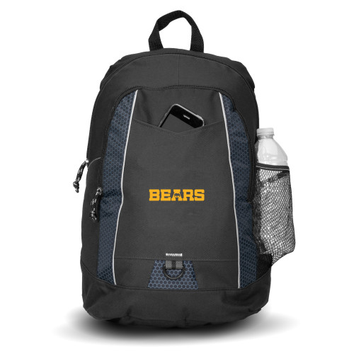  Black Impulse Backpack - Bears Logo